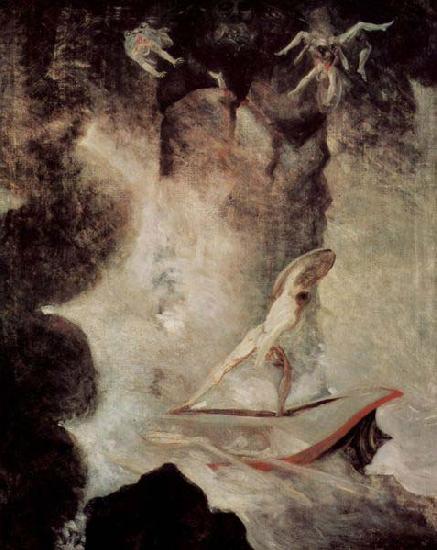 Henry Fuseli Odysseus in front of Scylla and Charybdis, oil painting image